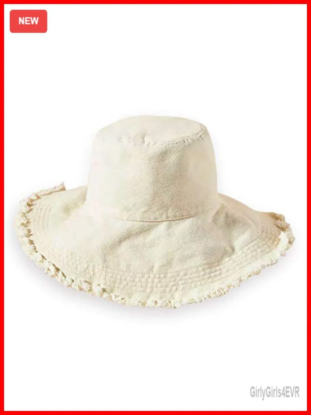 Wide Brim Bucket Hat UPF 50+ Sun Protection Packable Cotton Travel Hat
